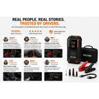 Veltor RoadGuard 4-in-1 Car Jump Starter + Air Compressor