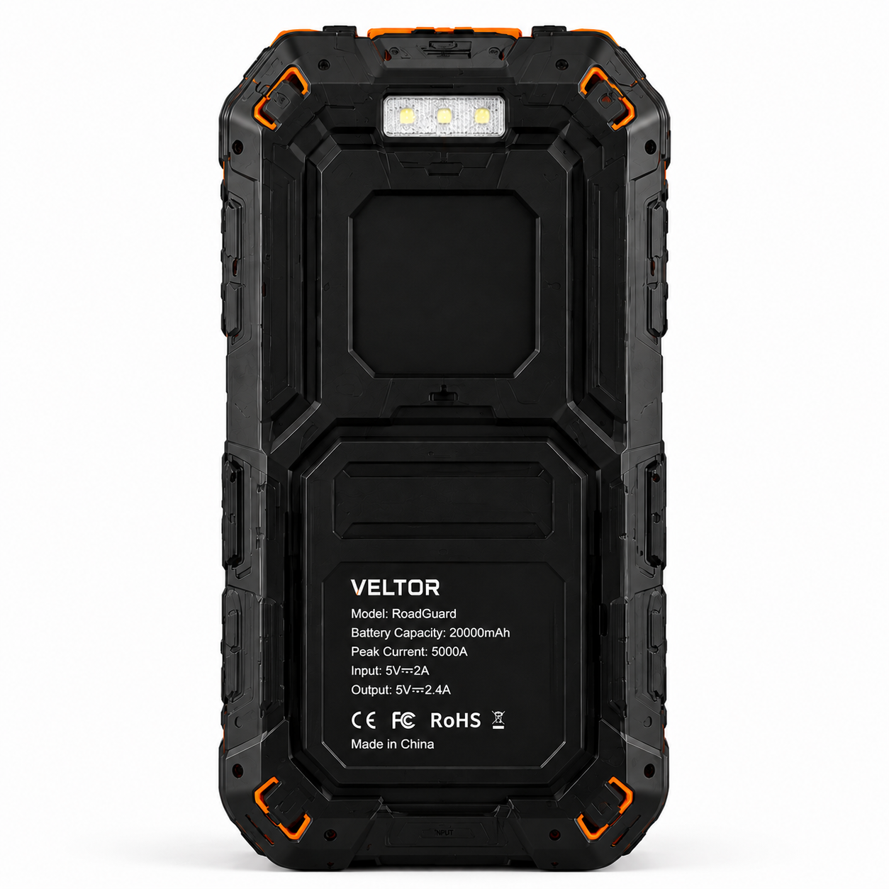 Veltor RoadGuard 4-in-1 Car Jump Starter + Air Compressor