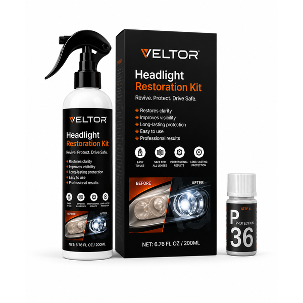 Veltor Super Headlight Restoration Kit